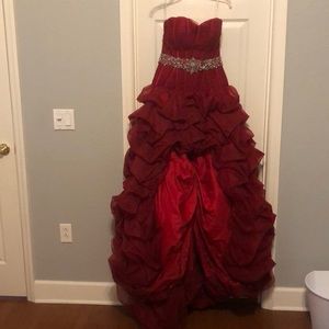 Fancy prom or wedding dress